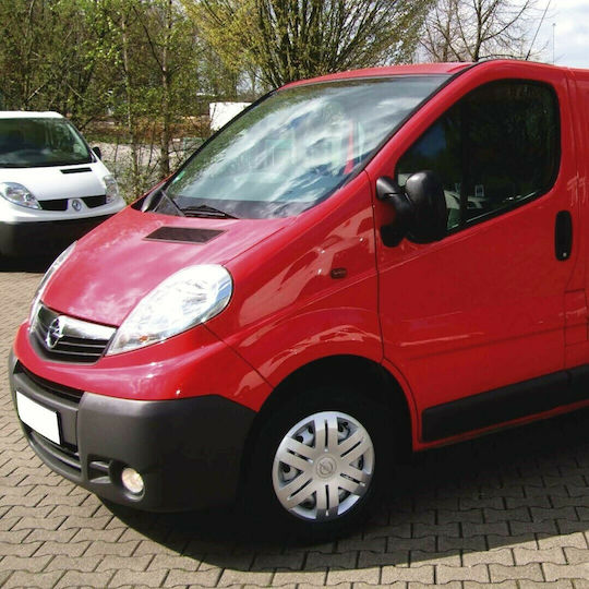 Croatia Cover Set Capace De Roți Auto Opel Vivaro 4 Bucăți 16 Argintii