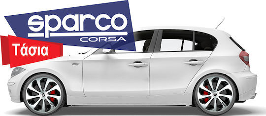 Sparco Σετ Τάσια Αυτοκινήτου Sicilia Pro 13" 4τμχ Μαύρο