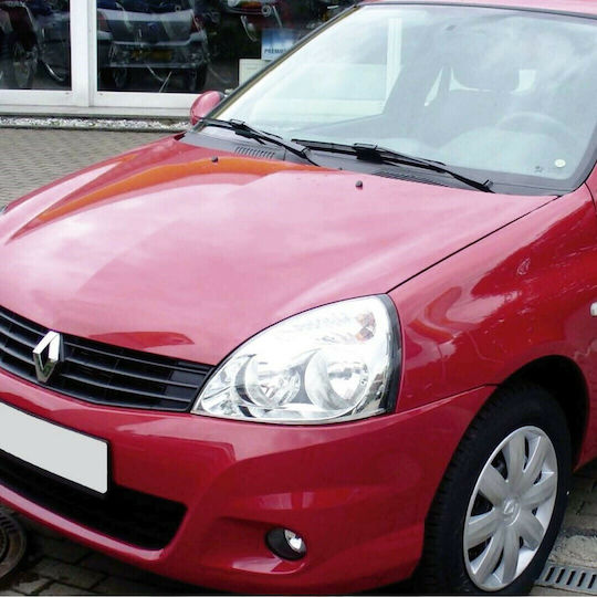 Croatia Cover Σετ Τάσια Αυτοκινήτου Renault Clio/Megane II 4τμχ 14" Ασημί