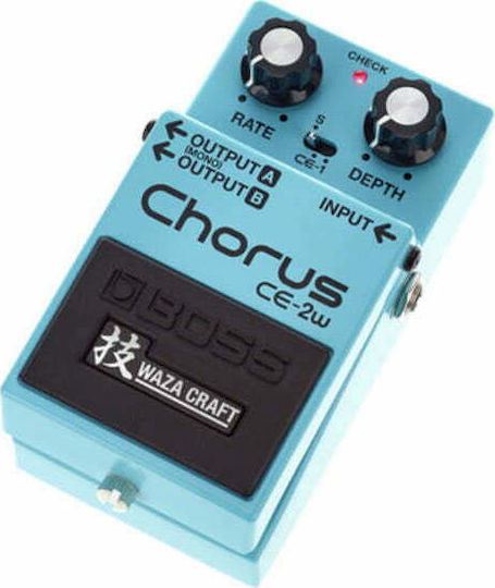 Boss CE-2W Педал Ефект Хор Електрическа китара и Електрически бас