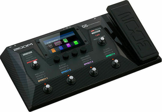 Zoom G6 Multi-Effekte Wirkung E-Gitarre und E-Bass
