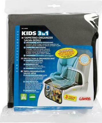 Lampa Car Back Seat Organizer with 3 Compartments Kids 3in1