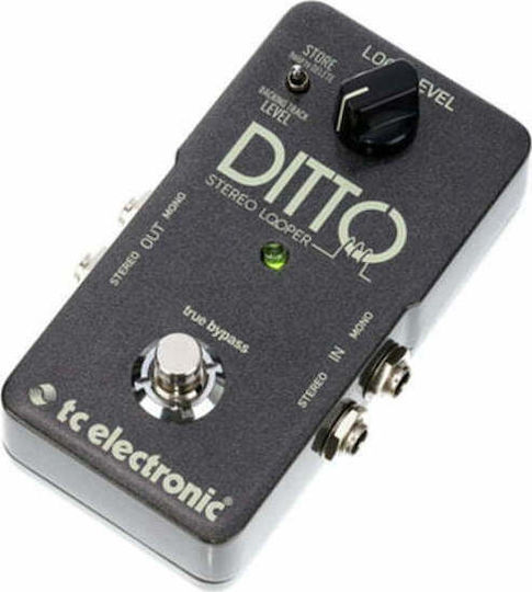 TC Electronic Ditto Stereo Pedals Effect Looper Electric Guitar and Electric Bass