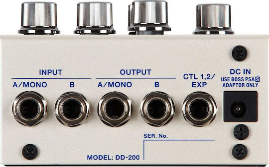 Boss DD-200 Pedale Wirkung Verzögerung E-Gitarre