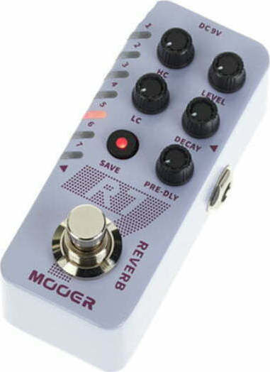 Mooer R7 Pedale Wirkung Nachhall E-Gitarre