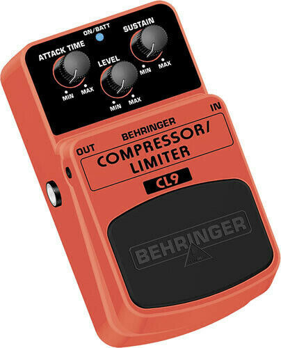 Behringer CL9 Pedală Efectul Compresor Chitară electrică și Bas electric