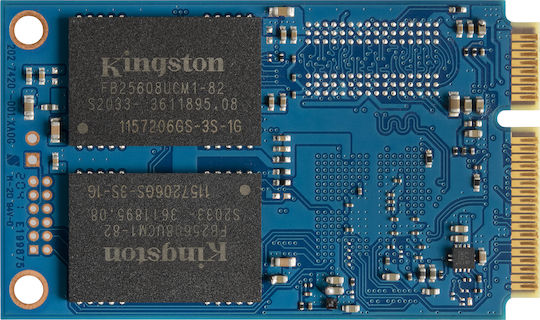 Kingston KC600 SSD 256GB τύπου mSATA με σύνδεση SATA III SKC600MS/256G