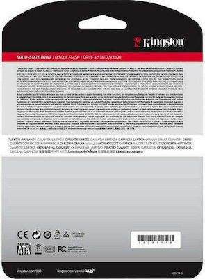 Kingston A400 SSD 1.9TB τύπου 2.5'' με σύνδεση SATA III SA400S37/1920G