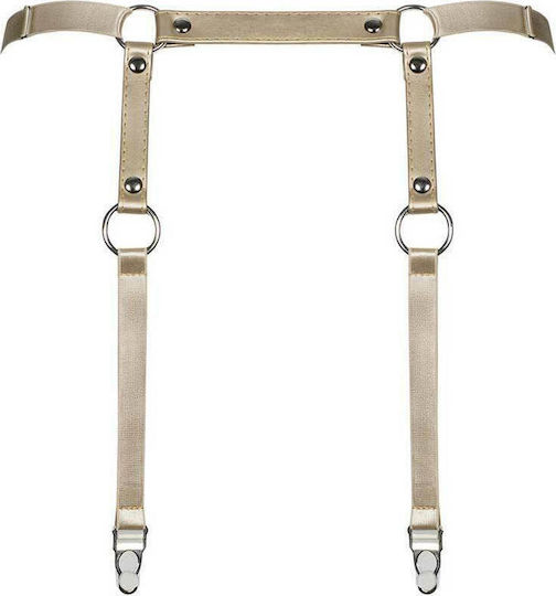 Obsessive Ζαρτιέρες Harness Garter Belt Gold