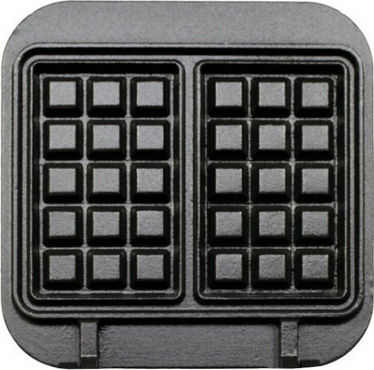 M&M equipment WAF/A-B Επαγγελματική Βαφλιέρα Μονή για Τετράγωνες Βάφλες