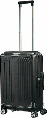 Samsonite Lite-Box Kabinenreisekoffer Hartschalen Schwarz mit 4 Räder Höhe 55cm