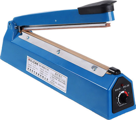 Grill Market PFS-200 Commercial Bag Sealer Πλαστικό 300W for Maximum Length 200mm