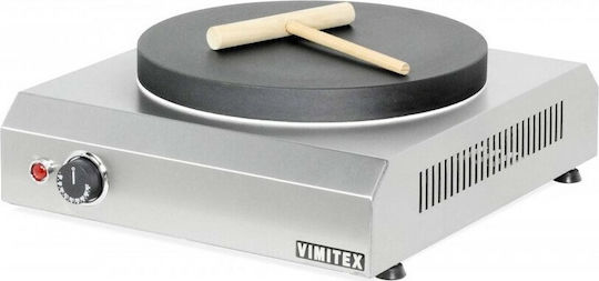 Vimitex Професионална Електрическа Крепери 2.85kW с Плоча Ø40см