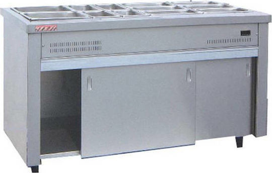 Inomak Commercial Electric Bain Marie 3xGN1/1 3.85kW