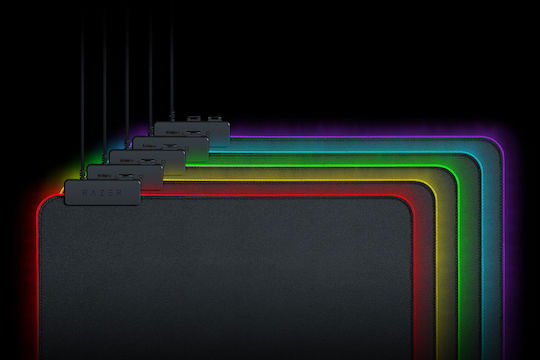 Razer Goliathus Chroma Gaming Mouse Pad Medium 355mm with RGB Lighting Black RZ02-02500100-R3M1