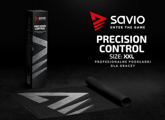 Savio Precision Control Gaming Mouse Pad XXL (1000mm) Μαύρο GPCXXL