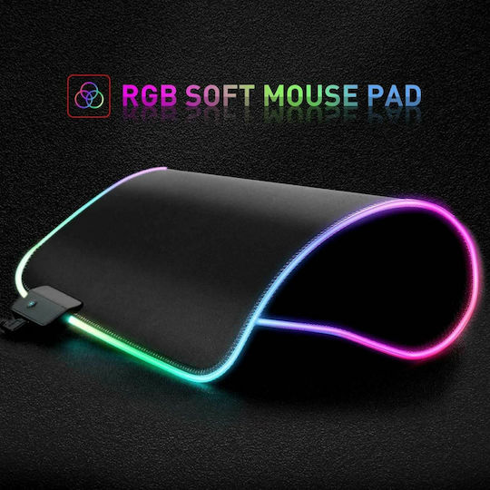 Havit HV-MP901 Gaming Mouse Pad Medium 360mm with RGB Lighting Black 21.01.0009