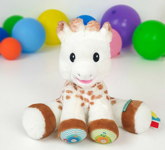Sophie La Girafe Λούτρινη Καμηλοπάρδαλη με Ήχο