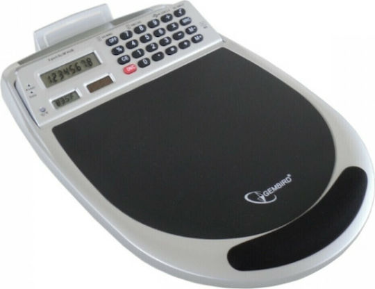 Gembird USB Combo Mouse Pad Medium (322mm) με Στήριξη Καρπού Γκρι MP-UC1