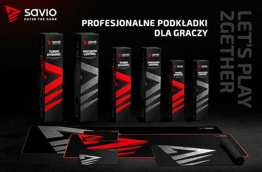 Savio Precision Control Gaming Mouse Pad XL (700mm) Black GPCL