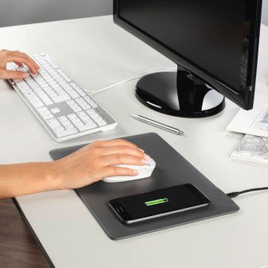 HAMA Wireless Charging Mouse Pad Medium (305mm) Μαύρο 00054772