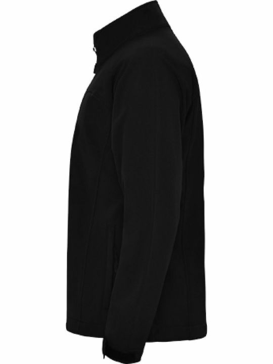Rudolph Winter Jacke Softshell Wasserdicht und Winddicht Schwarz