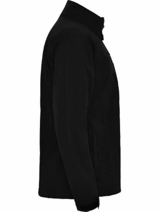 Rudolph Winter Jacke Softshell Wasserdicht und Winddicht Schwarz