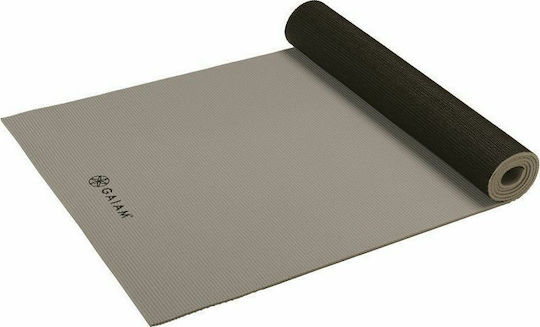 Gaiam Granite Storm Exercise Mat Gray (173x61x0.6cm)