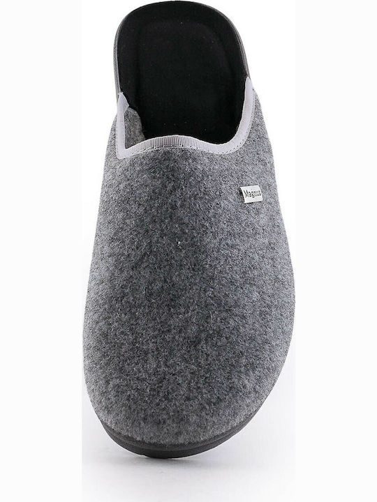 300-0102 Winterliche Herrenhausschuhe Gray 1222-0163-000005