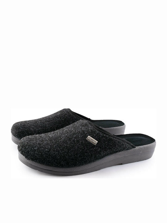 300-0102 Men's Slipper Black 1222-0163-000001