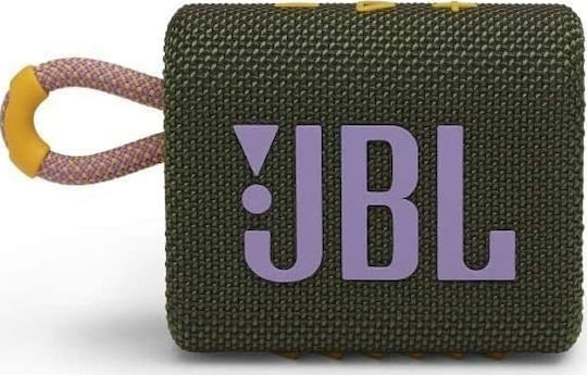 JBL Go 3 Водоустойчиво Bluetooth високоговорител 4.2W с живот на батерията до 5 часа Зелен