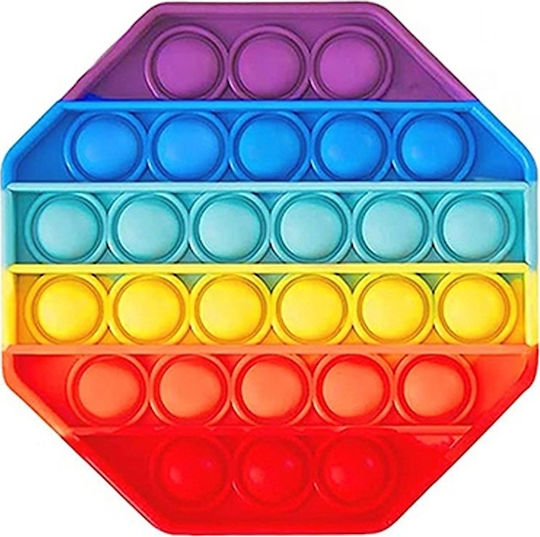 Pop it Fidget Σιλικόνης Rainbow