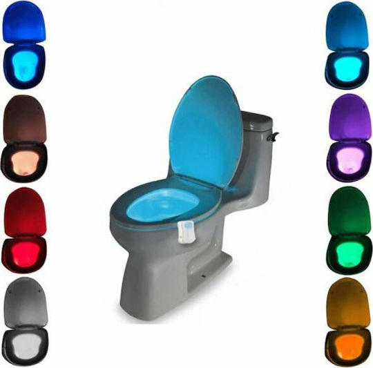 LED Bathroom with 8 Colours in Gray Color LIGHTBOWL