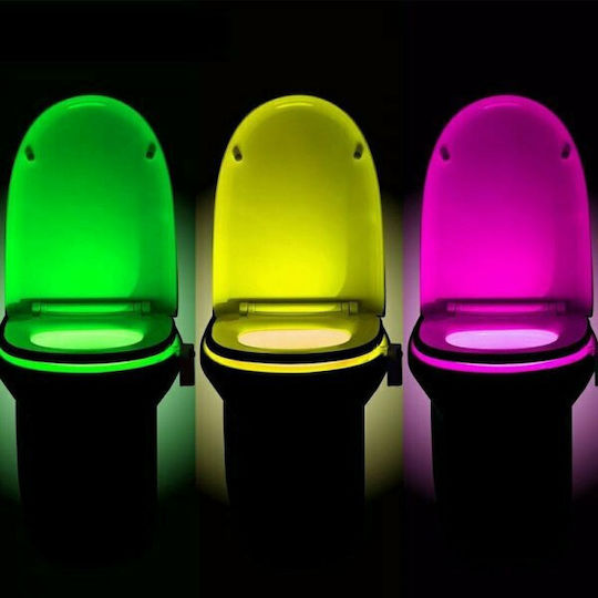 LED Bathroom with 8 Colours in Gray Color LIGHTBOWL