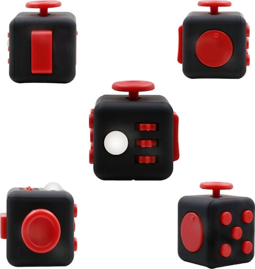 Anti Stress Fidget Cube 6 Sides Plastic Blue