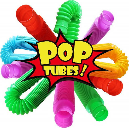Fidget Tube Cu Sunet Plastic Violet