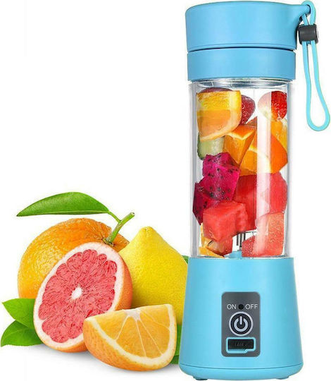Sokany Blender with Plastic Jug 380 ml Blue HM-03