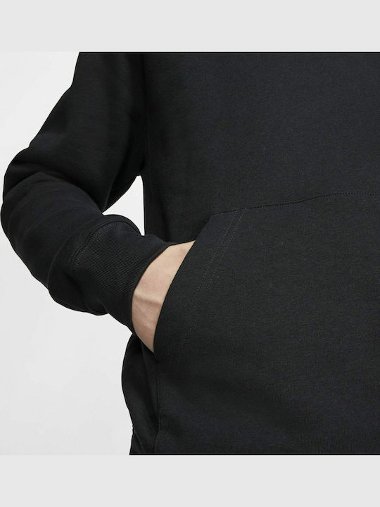 Club Sweatshirt mit Kapuze Schwarz
