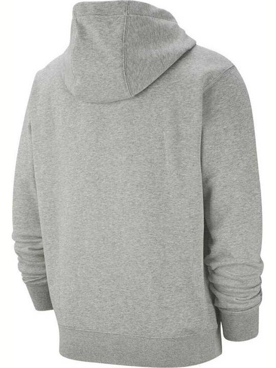 Club Hoodie Cardigan Gray