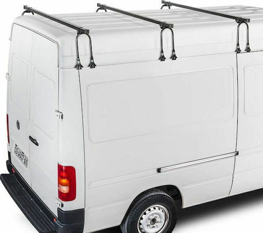 Cruz Roof Bars Steel 140cm. (with Roof Rack Legs) Silver