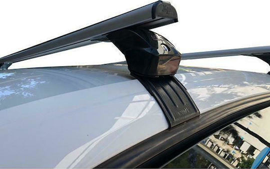 La Prealpina Car Roof Bars Aluminum 124cm for Volkswagen Scirocco 3D Set without Legs