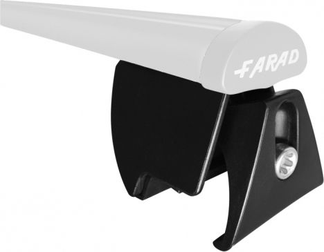 Farad BS 059 für Nissan Qashqai (mit Dachträgerfüßen und Schloss) Schwarze