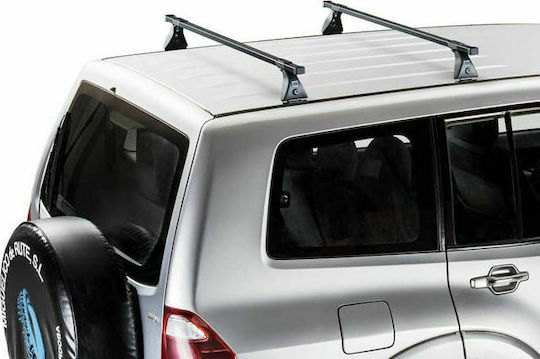 Cruz 120cm. (with Roof Rack Legs and Lock) Silver