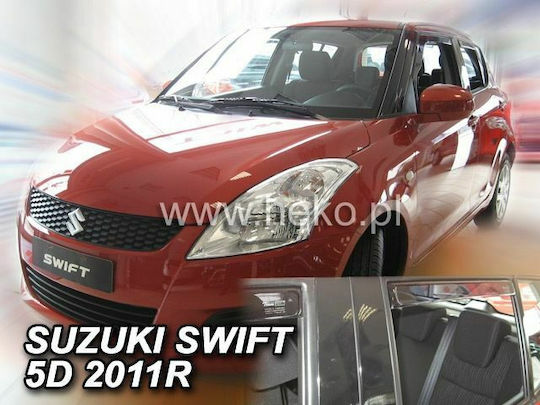 Heko Комплект Ветробрани Dark Fime за Suzuki Бърз 5D 2005-2010 4бр
