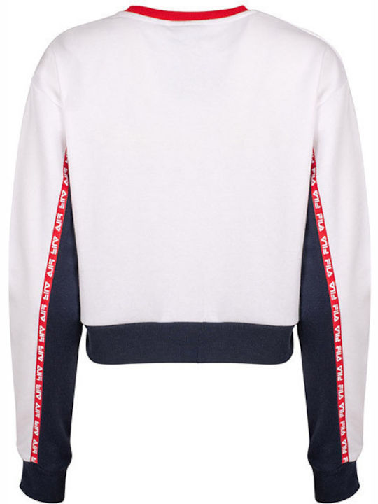 Fila Women's Cropped Sweatshirt White