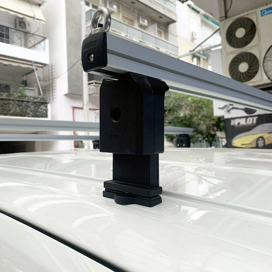 Menabo Roof Bars Aluminum (with Roof Rack Legs)