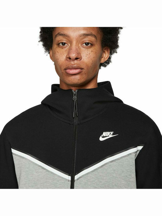 Sportswear Tech Fleece Jacket With Hood Gray