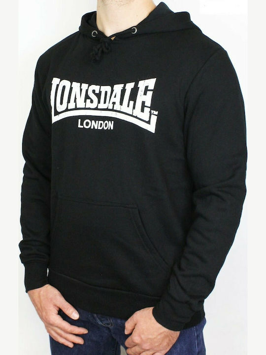Wolverton Sweatshirt mit Kapuze Schwarz