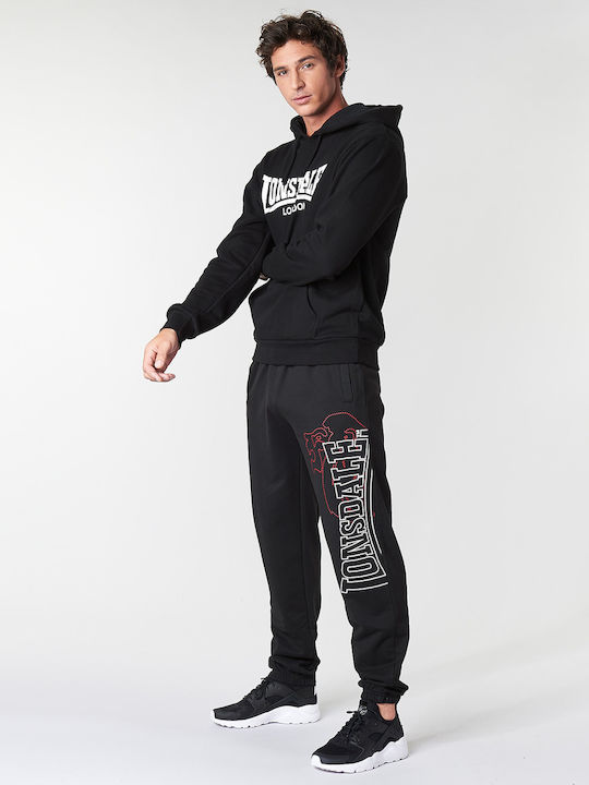 Wolverton Sweatshirt mit Kapuze Schwarz