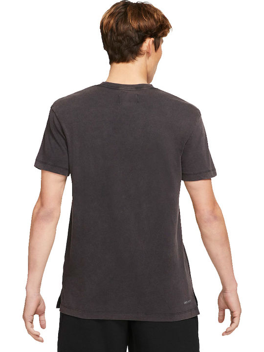 Grafik Dri-Fit Sportliches T-Shirt Schwarz